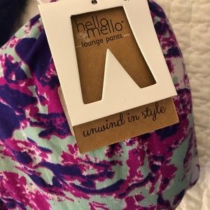 Hello Mello loungewear pants NWT size S/M